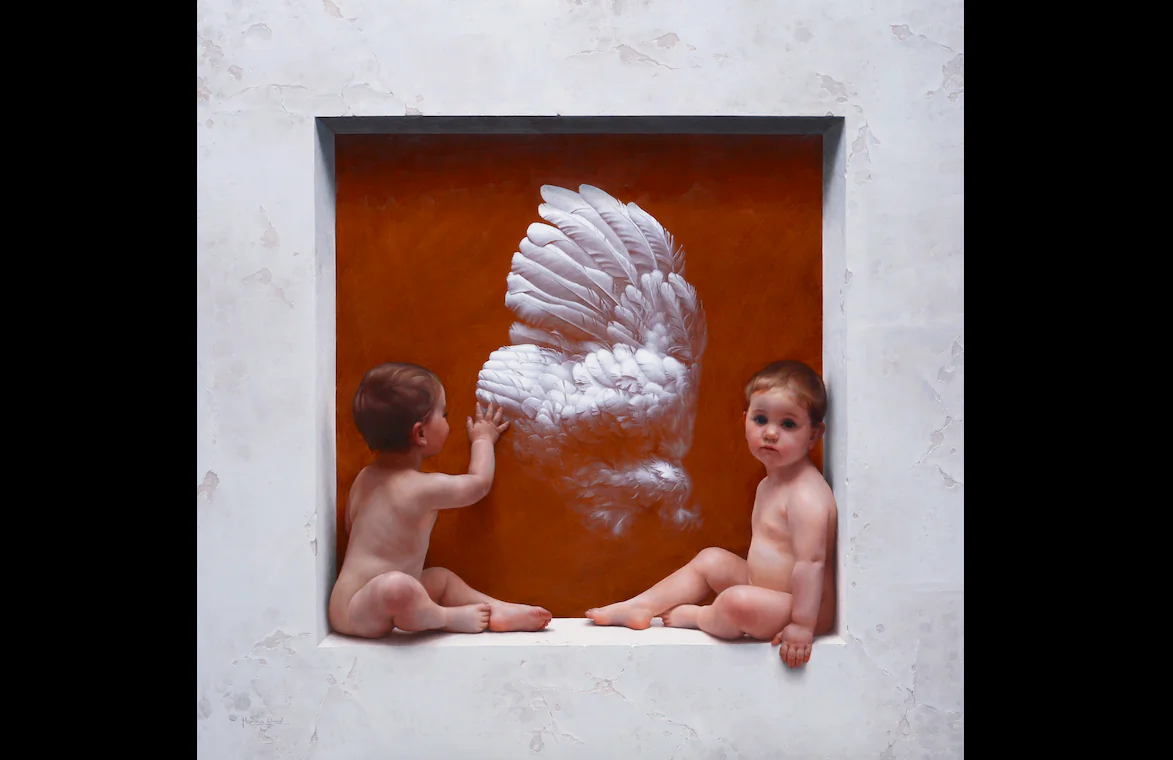 “La Grande Aile (The Grand Wing),” by Marina Dieul. Oil on linen. (Courtesy of Marina Dieul)