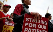 Registered Nurses on Strike, Demand Safety in Treating Ebola Patients