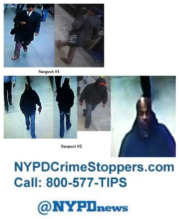 Supects in Diamon District heist. (Photo: NYPD)