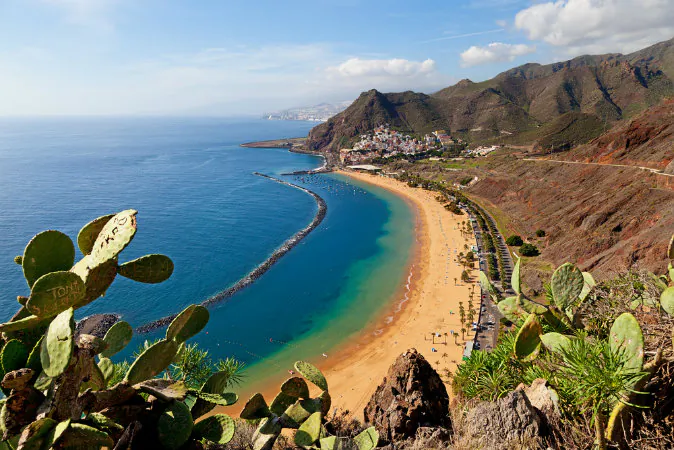 Las Teresitas Beach via Shutterstock*