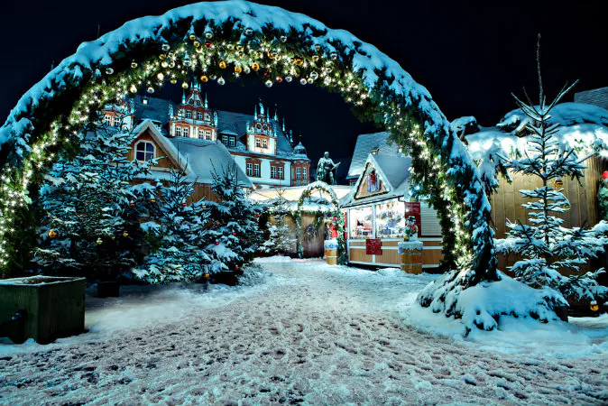 Christmas market via Shutterstock*