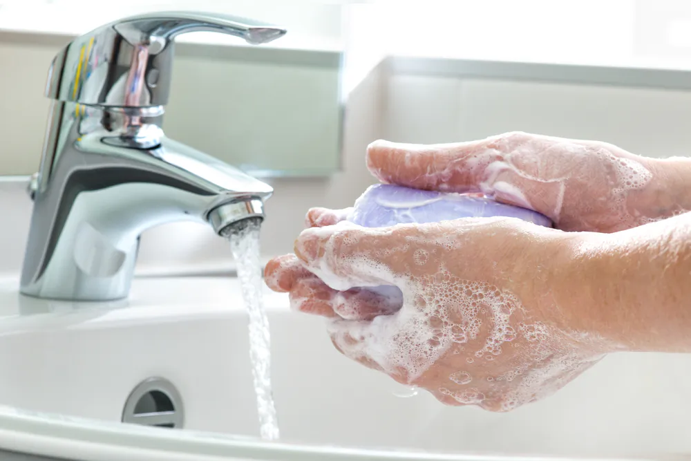 Triclosan is an antimicrobial additive found in many liquid hand soaps and other household products. (Shutterstock*)