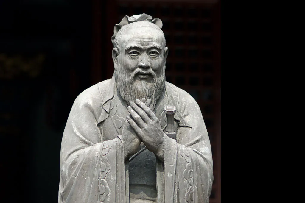 A statue of Confucius at Wen Miao, the Confucian temple in Shanghai. (Sebastiaan de Stigter/iStock/Thinkstock.com)