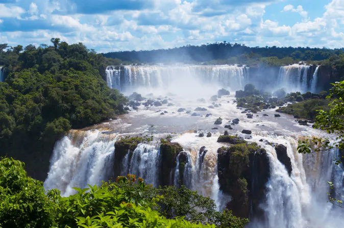 Iguassu Falls via Shutterstock*