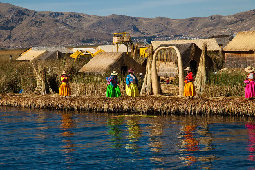 One of the islands on Titicaca lake (Shutterstock*)