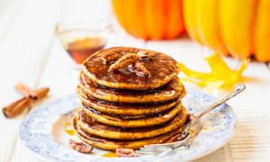 Pumpkin Protein Pancakes