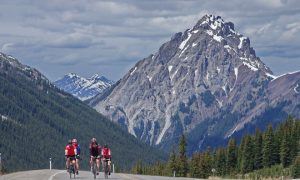 Biking the Highest Public Road in Canada