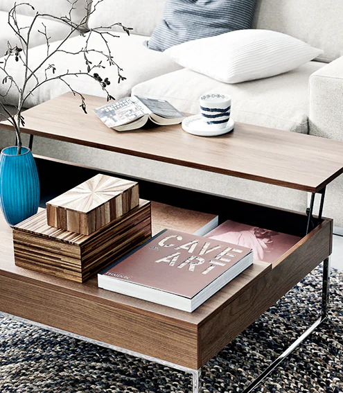 Add memorabilia from past vacations, gifts from loved ones, and other keepsake items to personalize your space. (Courtesy of BoConcept)