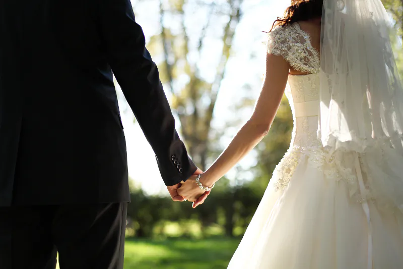 Newlyweds facing the uncertain future (*Shutterstock)