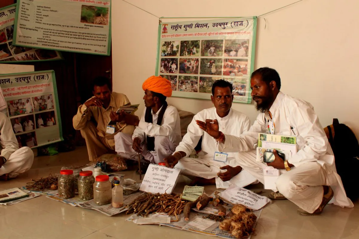Traditional Indian medicine practitioners formed a National Coordination Committee on Nov. 7, 2014 during an Ayurveda Conference in New Delhi, India to seek recognition for their practices from the government. (Venus Upadhayaya/Epoch Times)