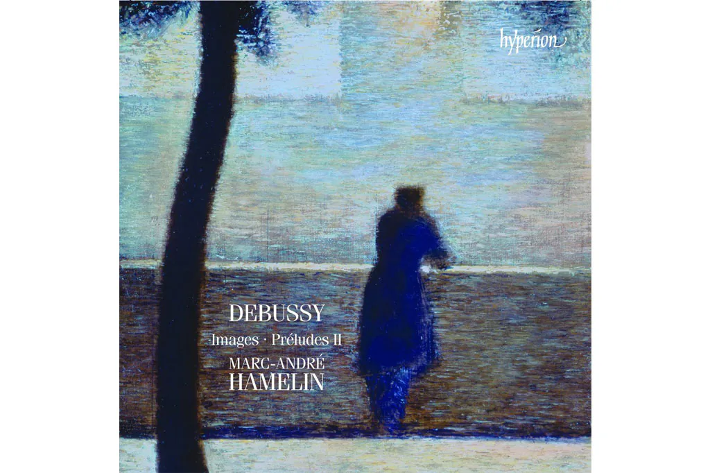 The cover of the album 'Debussy Images & Préludes II,' by Marc-André Hamelin. (Hyperion)