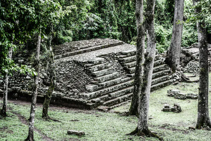 Temples in the Copan Ruinas, Honduras via Shutterstock*