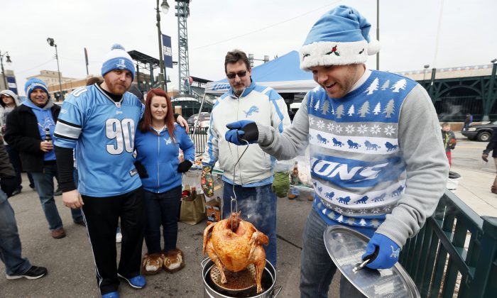 detroit lions thanksgiving tailgate