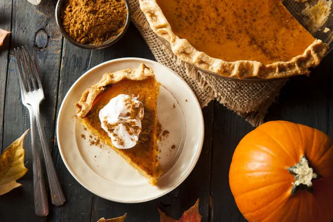 Is pumpkin pie your comfort food? (Shutterstock*)