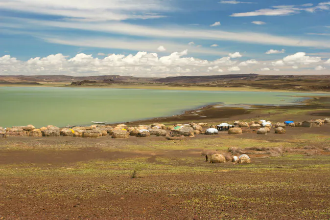 Turkana Village, Kenya via Shutterstock*