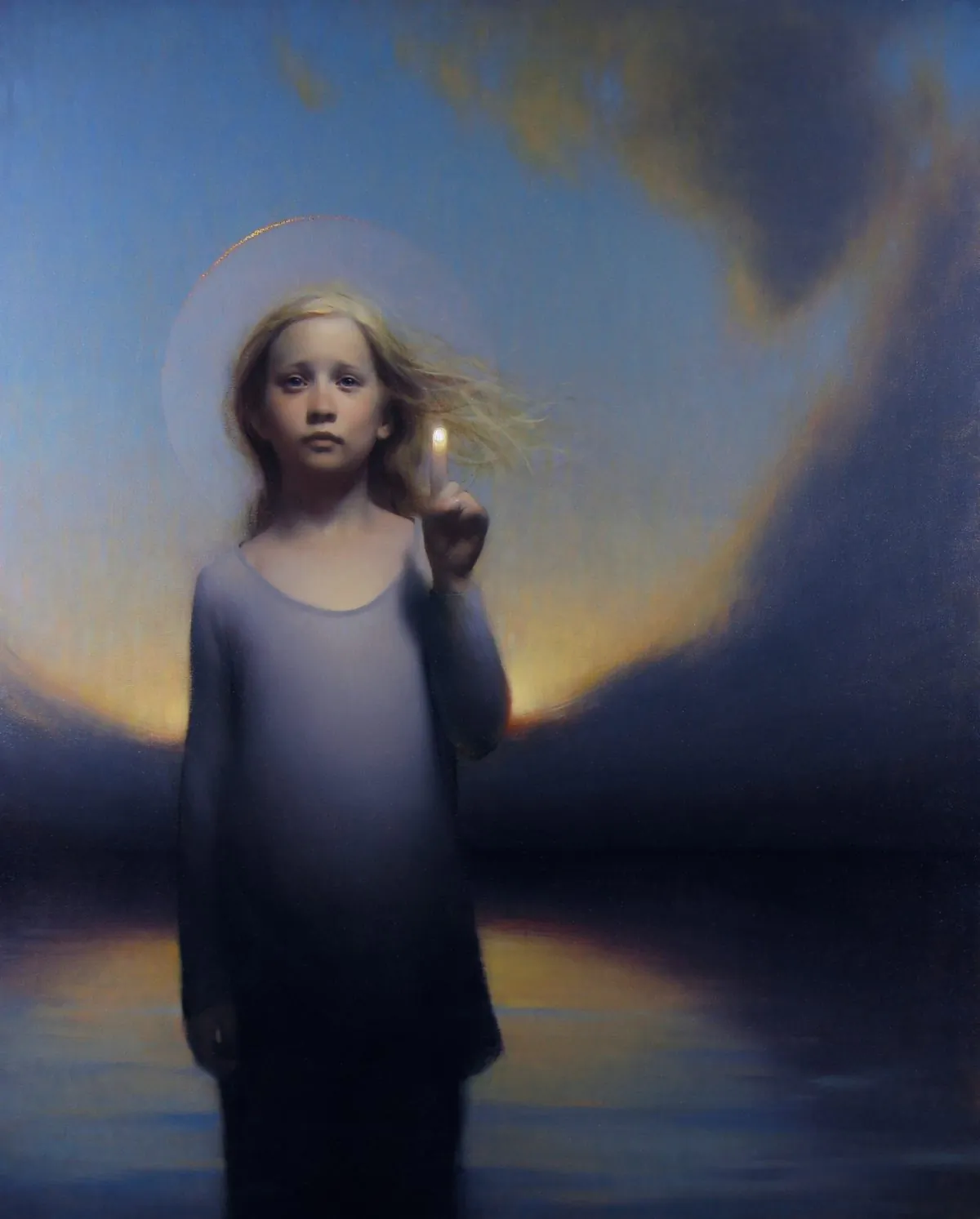 “When I Was Young,” 2014, by Stephen Bauman, 45 inches by 55 inches, oil on canvas. (Courtesy of Stephen Bauman)