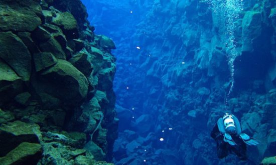 Swimming Between Two Continents – Iceland