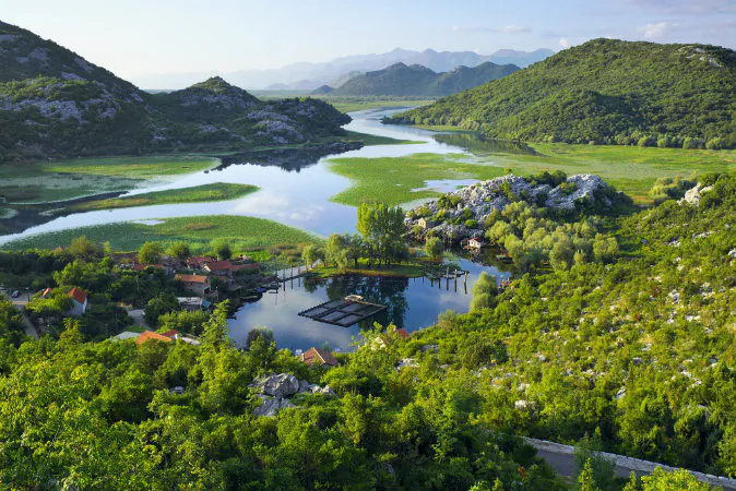 Lake Skadar National Park, Montenegro via Shutterstock*