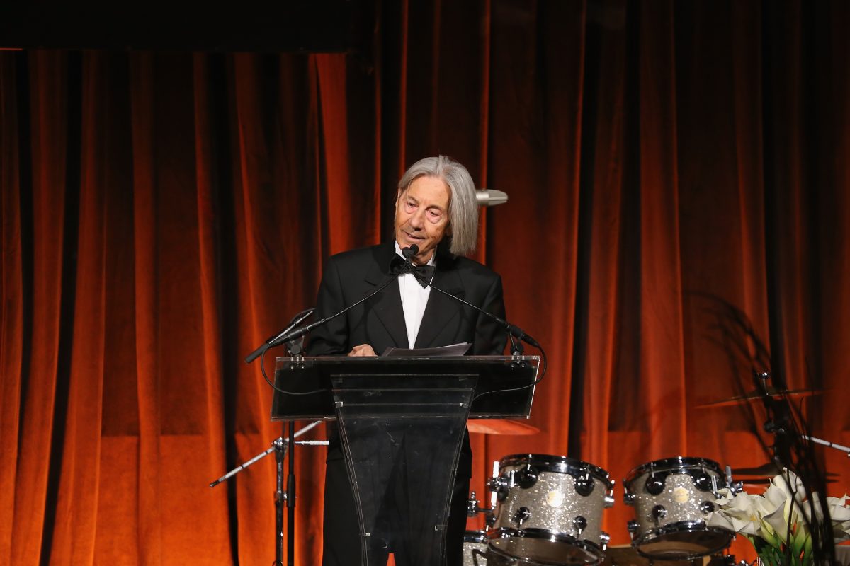 Elio D’Anna, founder of the European School of Economics, speaks during the Vision And Reality Awards in New York City. (Neilson Barnard/Getty Images for European School of Economics Foundation)