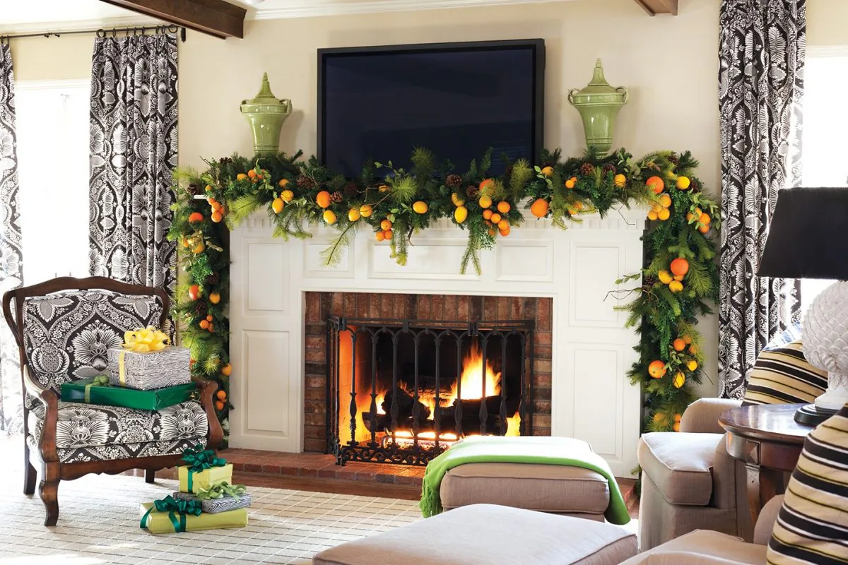 In this room, green serves as a fresh, vibrant accent colour. (Rett Peek)