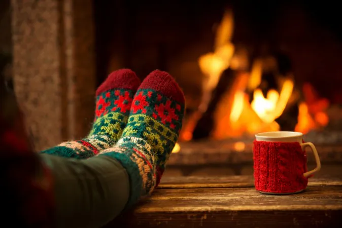 Keep your feet warm. (Shutterstock*)