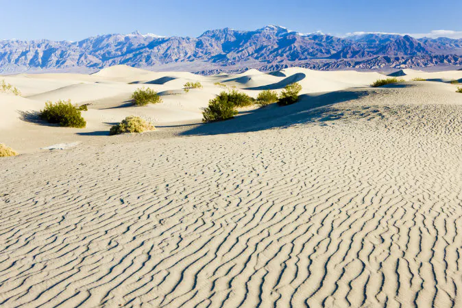 Sand dunes, Death Valley National Park via Shutterstock*