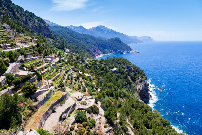 Tramuntana Mountain Range in Majorca via Shutterstock*