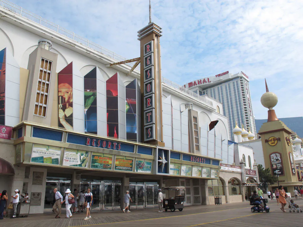 Resorts Casino Hotel in Atlantic City, N.J., on Aug. 23, 2012. Lawmakers are considering a plan aimed at providing stability to Atlantic City, which is reeling from a shrinking tax base and the decline of the casino industry. (AP Photo/Wayne Parry)