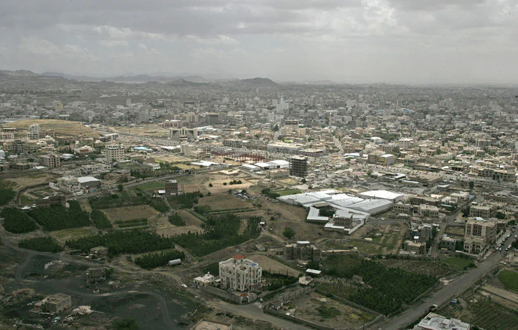 A view taken from a high position on the outskirts of the capital Sanaa on July 13, 2010. (Gamal Noman/AFP/Getty Images)