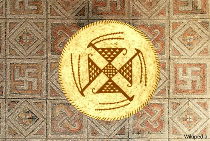 Ancient Roman Mosaics in Villa Romana La Olmeda (Wikimedia Commons)