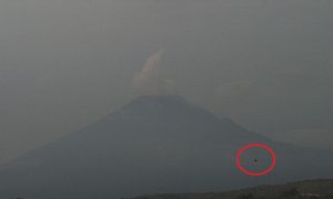 UFO Sightings 2014: Another Spotted at Mexico Volcano