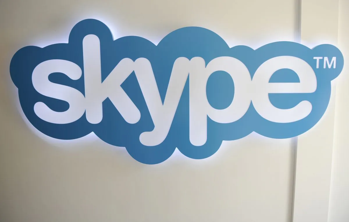 The Skype logo is pictured at Skype headquarters in Luxembourg, Tuesday, May 10, 2011. (AP Photo)