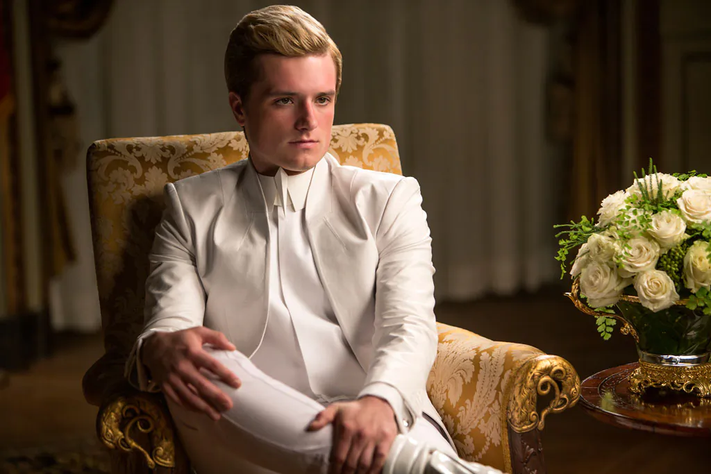 Josh Hutcherson portrays Peeta Mellark in a scene from “The Hunger Games: Mockingjay Part 1.” (AP Photo/Lionsgate, Murray Close)