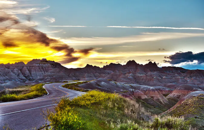 Badlands National Park via Shutterstock*