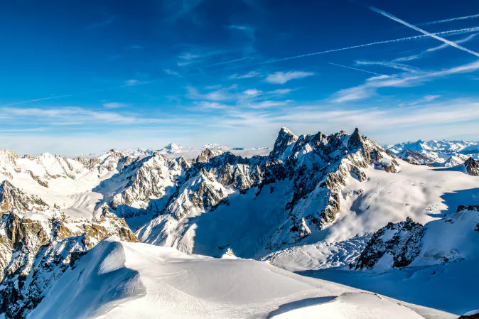 Aiguille du Midi, Chamonix, France via Shutterstock*
