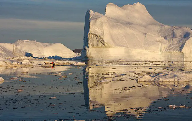 A giant iceberg (Pamela Roth)