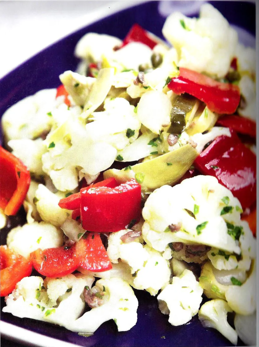 Naples-Style Cauliflower With Lemon and Anchovy Vinaigrette. (St. Martin’s Press)