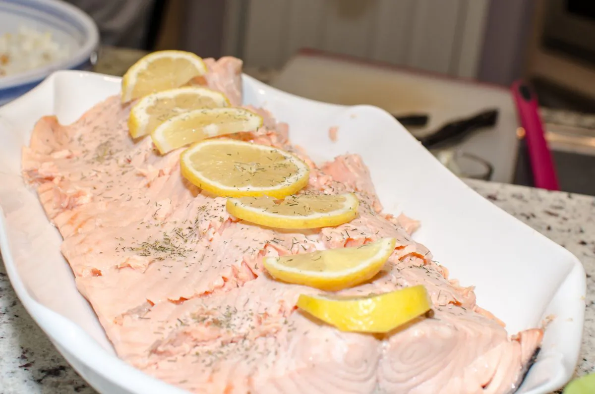 Poached salmon is simple, tasty and the foundation for any number of menus or other dishes you might devise (photo by LivligaHome).