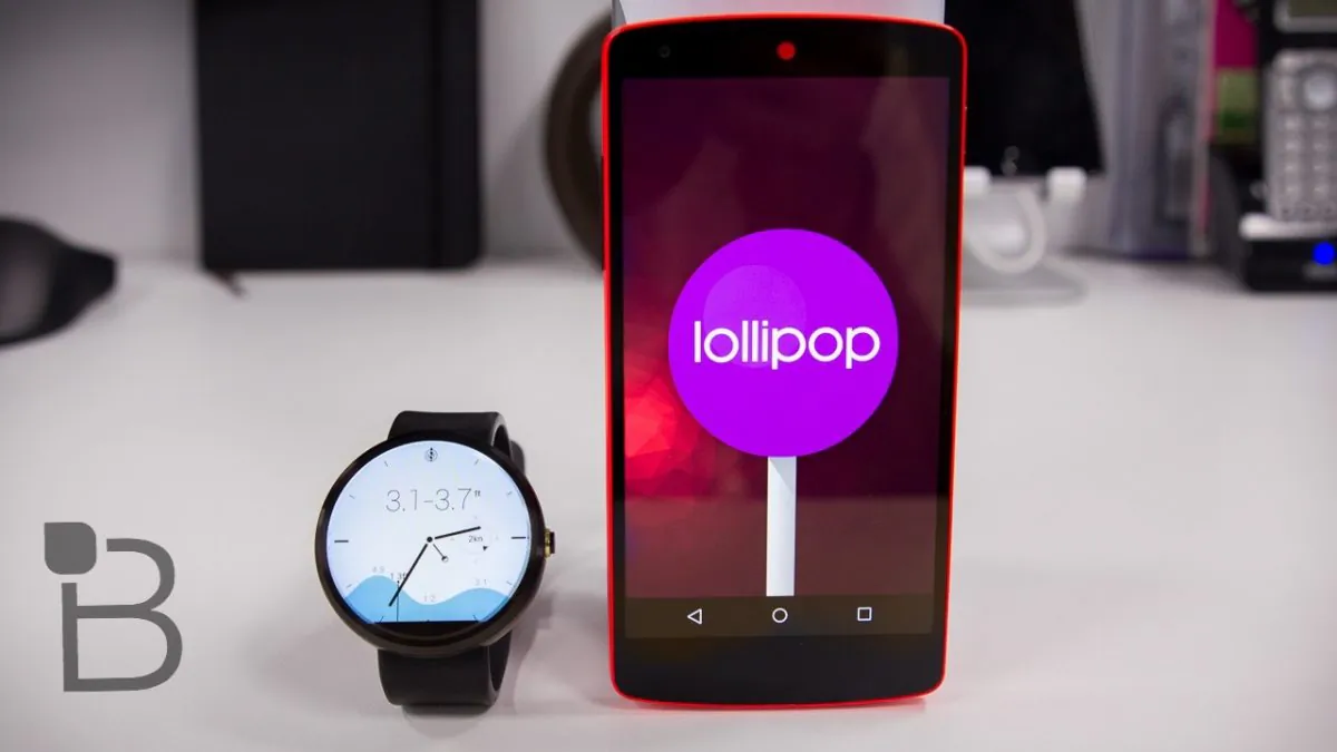 Android Wear 5.0 Lollipop. (TechnoBuffalo)