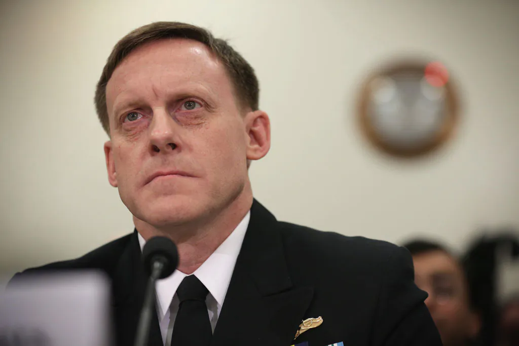 Adm. Michael Rogers, commander of the U.S. Cyber Command and director of the National Security Agency, testifies during a hearing before the House Select Intelligence Committee on Nov. 20. (Photo by Alex Wong/Getty Images)