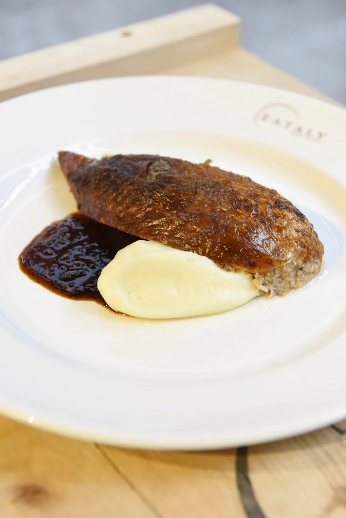 Whole Roasted Chicken with Black Truffle Brioche Stuffing. (Francesco Tonelli)