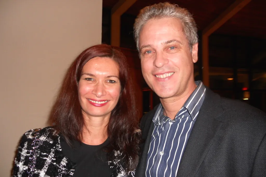  Anja and Hernan Zini at the opening performance of Shen Yun Performing Arts at the Au-Rene Theatre, Broward Center for the Performing Arts in Fort Lauderdale, Fla. on Dec. 26, 2015. (Eddie Bassen/Epoch Times) 