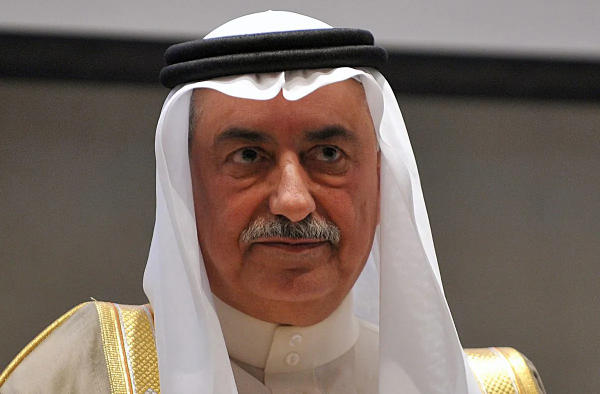 Saudi Arabian Finance Minister Ibrahim Al-Assaf attends the Private Sector Middle East Conference in Riyadh on Dec. 3, 2013. (Fayez Nureldine/AFP/Getty Images)
