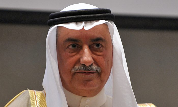 Saudi Arabian Finance Minister Ibrahim Al-Assaf attends the Private Sector Middle East Conference in Riyadh on Dec. 3, 2013. (Fayez Nureldine/AFP/Getty Images)