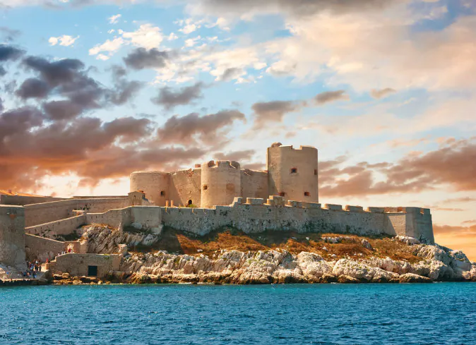 Castle, chateau d'If, Marseille via Shutterstock*