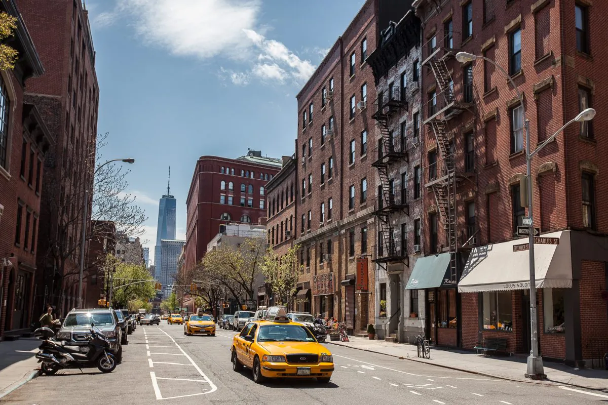 Greenwich Village in New York, May 3. (Petr Svab/Epoch Times)
