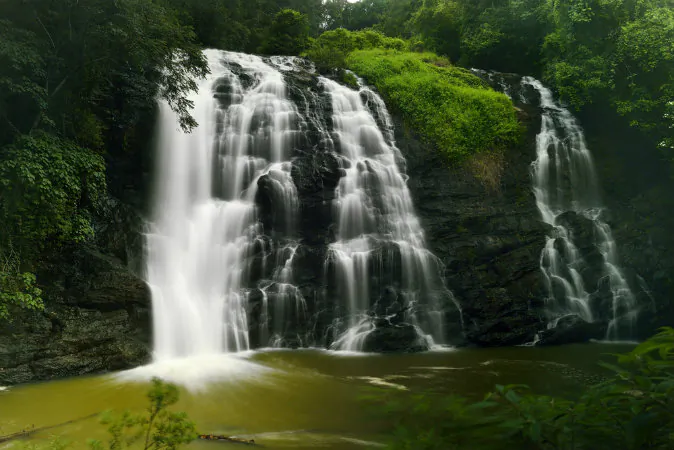Abbey falls in the coorg region of Karnataka India. (Shutterstock*)