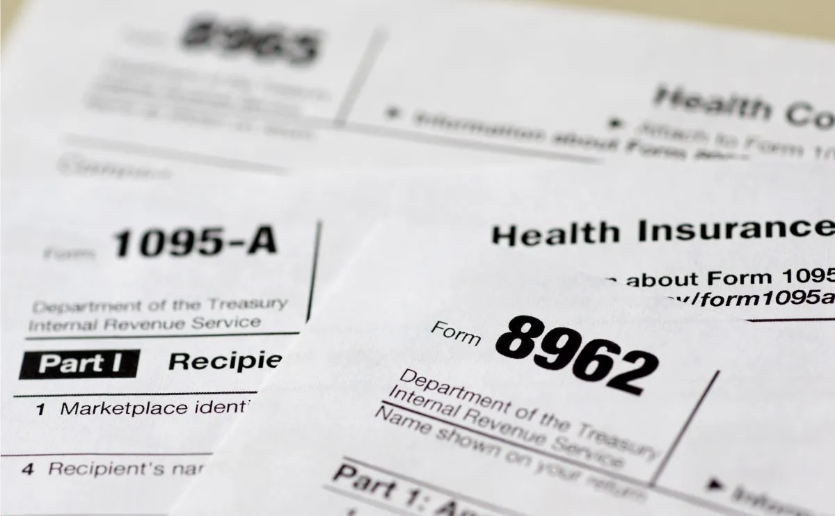 Health care tax forms, in this file photo. (Carolyn Kaster/AP Photo)