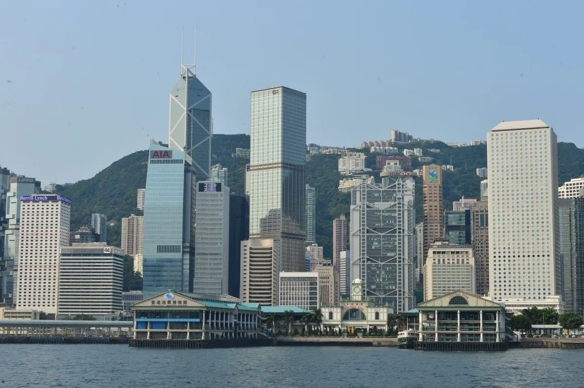 View of Central Hong Kong from Kowloon Aug 1, 2014. (Epoch Times)
