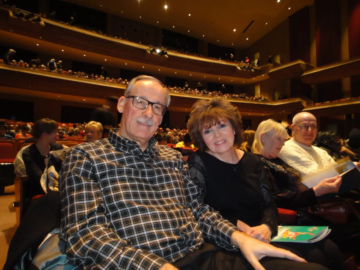 Gordy Mackenzie and his wife, Darlene, were deeply impressed by Shen Yun’s renowned depiction of traditional Chinese culture at Centre In The Square on Dec. 30, 2014. (Xinxin Teng/Epoch Times)